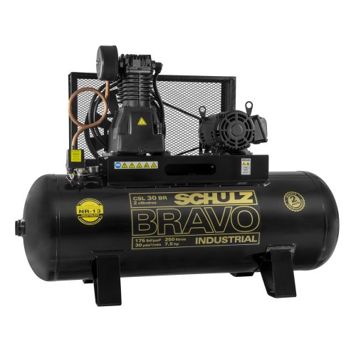 COMPRESSOR DE AR BRAVO CSL 30/250 MTA SCHULZ 922.9274-0