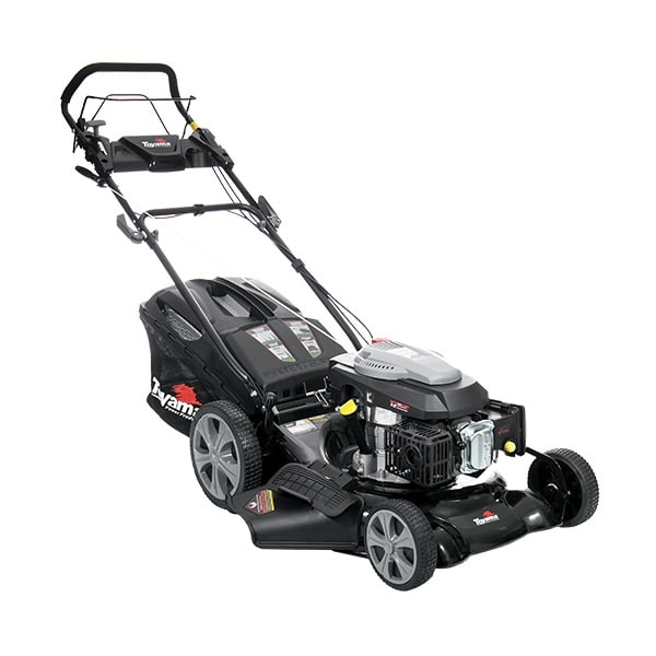 CORTADORA DE GRAMA TOYAMA TLM510RMS-60 COM TRAÇAO E RECOLHEDOR 4X1 RECOLHEDOR 6HP