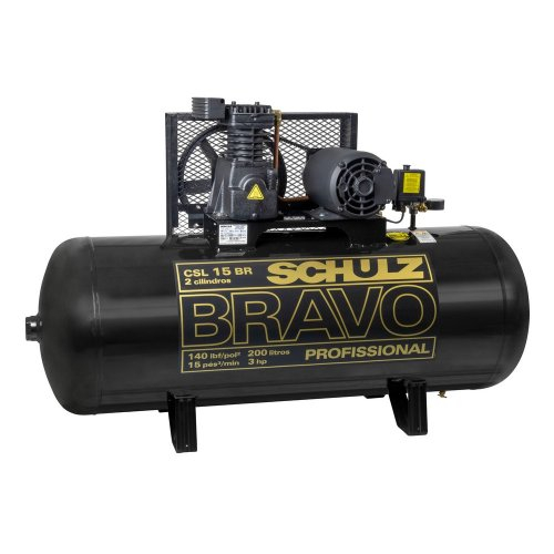 COMPRESSOR DE AR BRAVO CSL 15/200 SCHULZ 921.7948-0