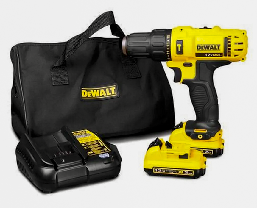 PARAFUSADEIRA DEWALT 12V DCD716 COM IMPACTO DCD716D2-BR