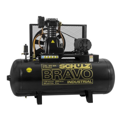 COMPRESSOR DE AR BRAVO CSL 20/200 MTA SCHULZ 922.7759-0