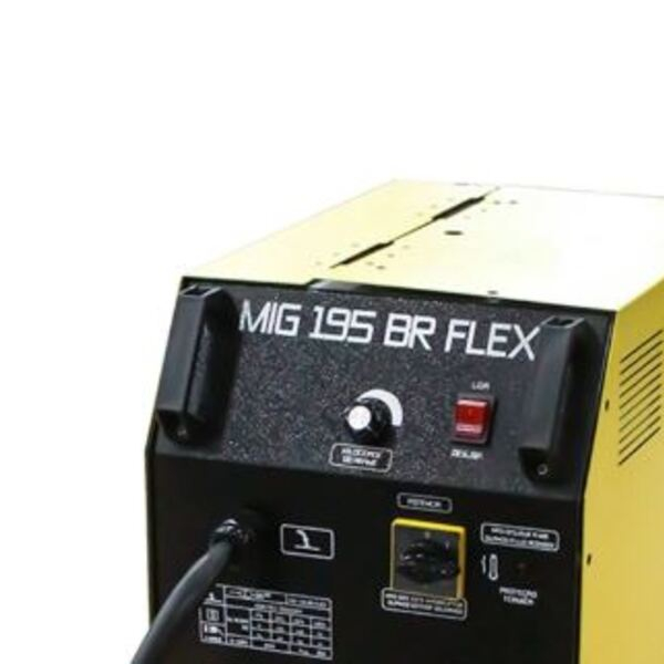 Máquina de Solda Mig 195A Monofásico MIG 195BR FLEX - V8 BRASIL