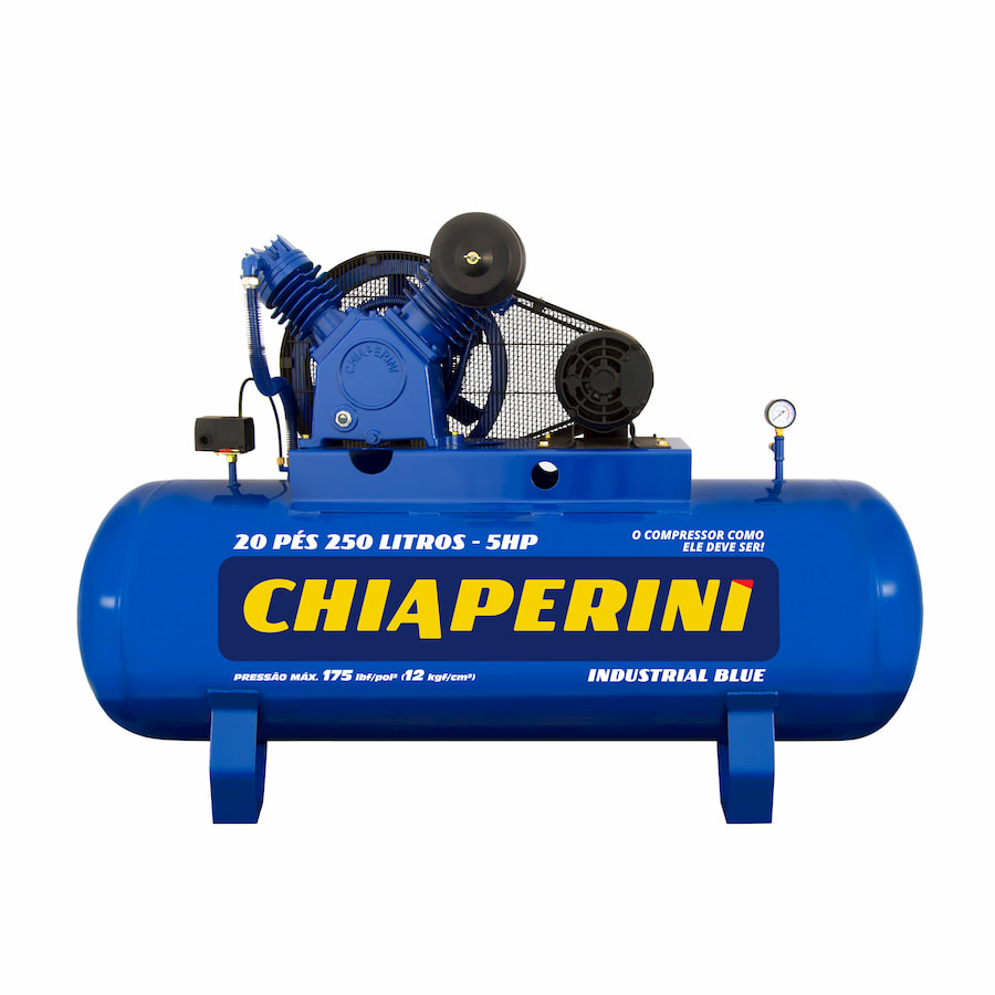 COMPRESSOR DE AR ALTA PRESSÃO 20 PCM 250L CHIAPERINI (20857)