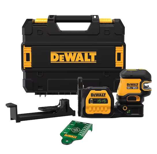 NÍVEL LASER COMBINADO 1V1H5P 12V/20V MAX* DEWALT DCLE34520GB