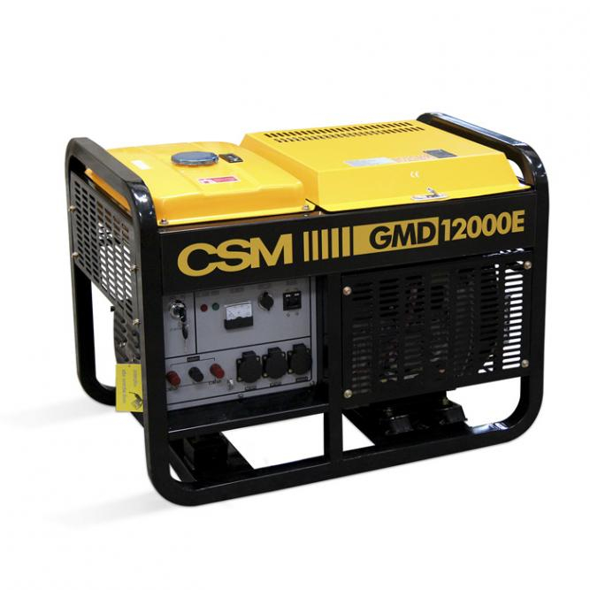 GERADOR DE ENERGIA CSM GMD 12000E 11,0 KVA - PARTIDA ELÉTRICA - MONOFÁSICO - 127V/220V CSM 