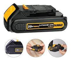 BATERIA DEWALT 20V DCB207 1.3 AH LITIUM