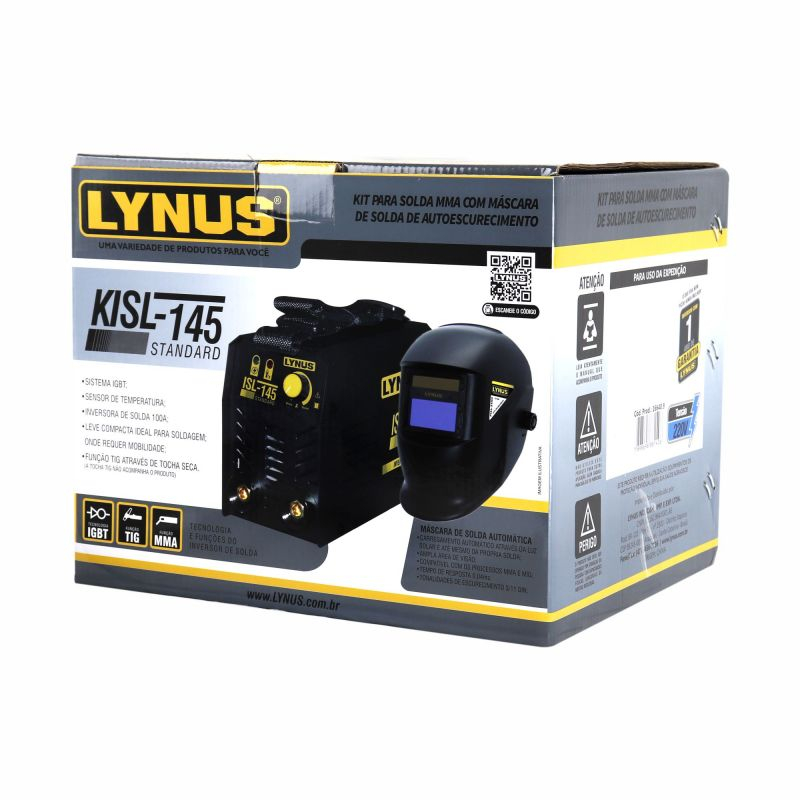 KIT INVERSOR DE SOLDA LYNUS KISL-145 - STANDARD