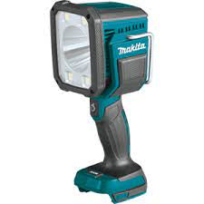 LANTERNA 18 V MAKITA A BATERIA GIRATORIA SEM BATERIA E SEM CARREGADOR 