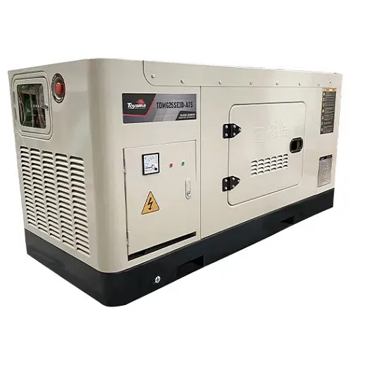 GERADOR DIESEL 25KVA TRIF 380V C/ ATS TOYAMA TDMG25SGE3-ATS