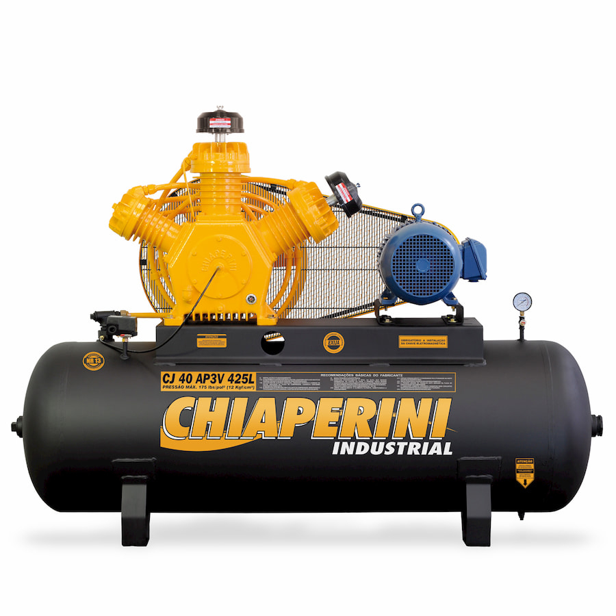 COMPRESSOR DE AR ALTA PRESSÃO 40 PCM 425L CHIAPERINI (748)